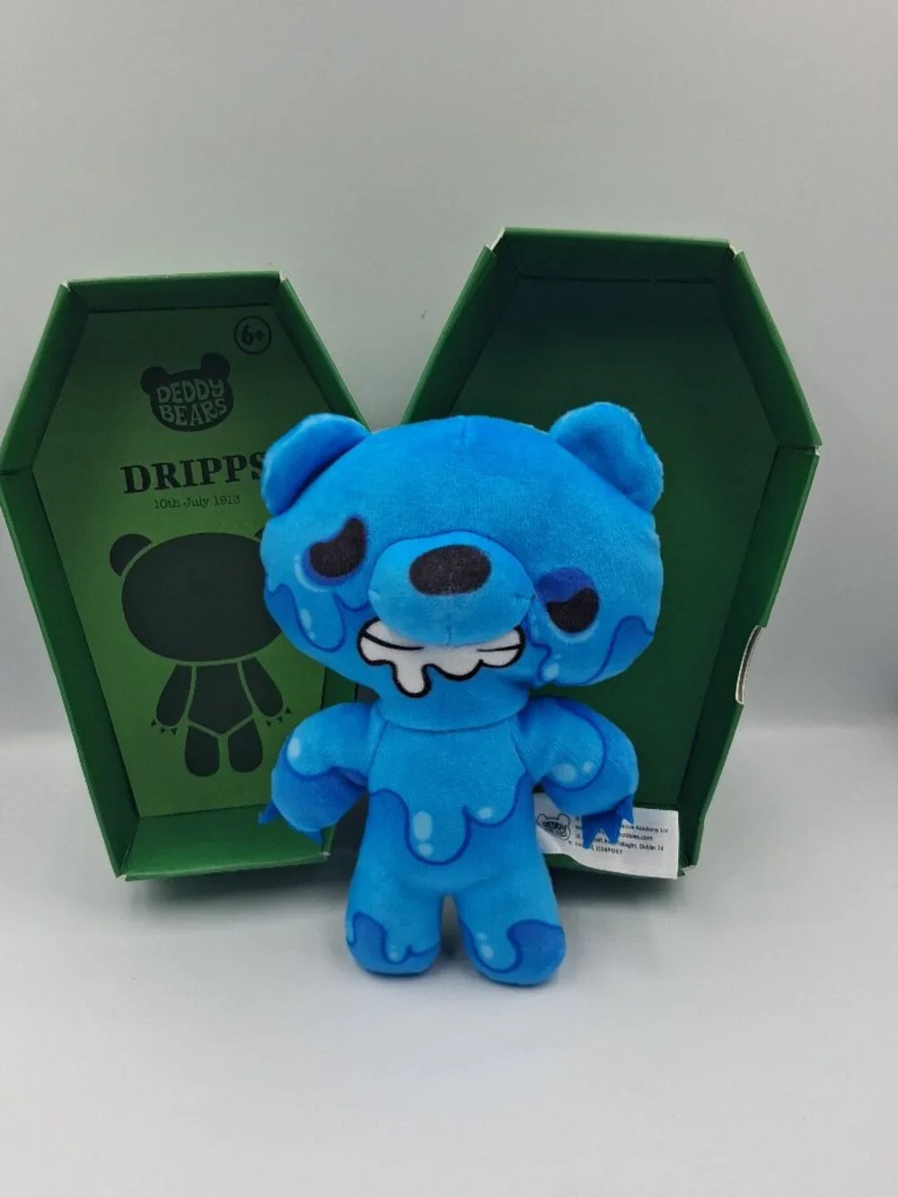 Lot of 7 Deddy Bears 2024 & 2025 Zombat Zombear Raw-Raw Chick-A-Teetha Skidmark